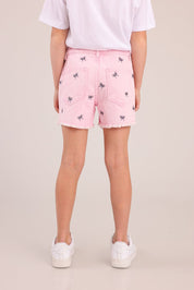 FOX בנות מכנסיים קצרים מכנסי ג'ינס ממותגים סטיץ' דיסני מכנסי ג'ינס ממותגים סטיץ' דיסני