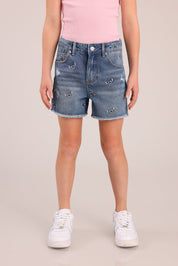 FOX בנות מכנסיים קצרים מכנסי ג'ינס ממותגים סטיץ' דיסני מכנסי ג'ינס ממותגים סטיץ' דיסני