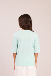 FOX בנות חולצה קצרה חולצה ממותגת סטיץ' דיסני חולצה ממותגת סטיץ' דיסני