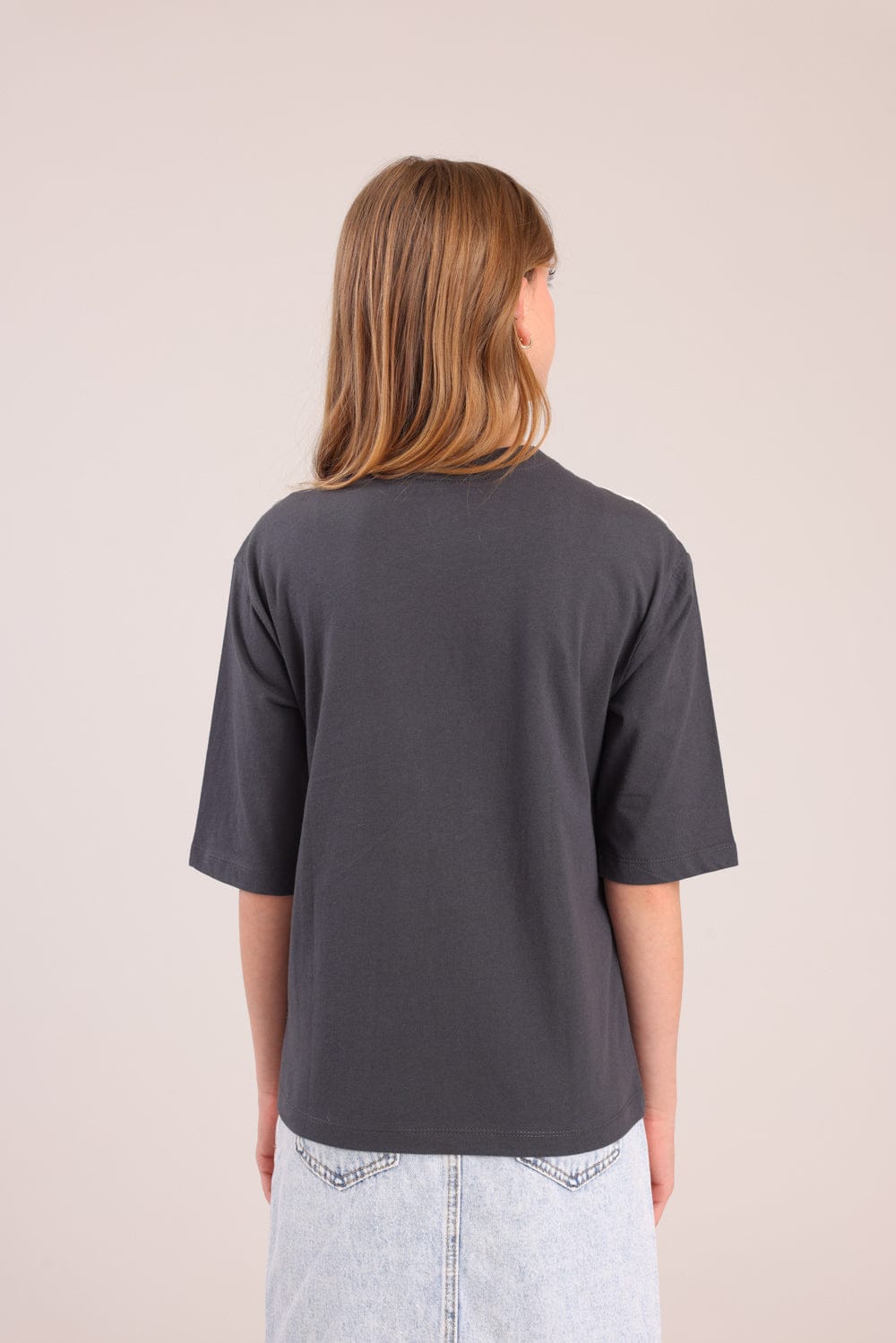 FOX בנות חולצה קצרה חולצה ממותגת סטיץ' דיסני חולצה ממותגת סטיץ' דיסני