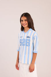 FOX בנות חולצה קצרה חולצה ממותגת סטי'ץ דיסני חולצה ממותגת סטי'ץ דיסני