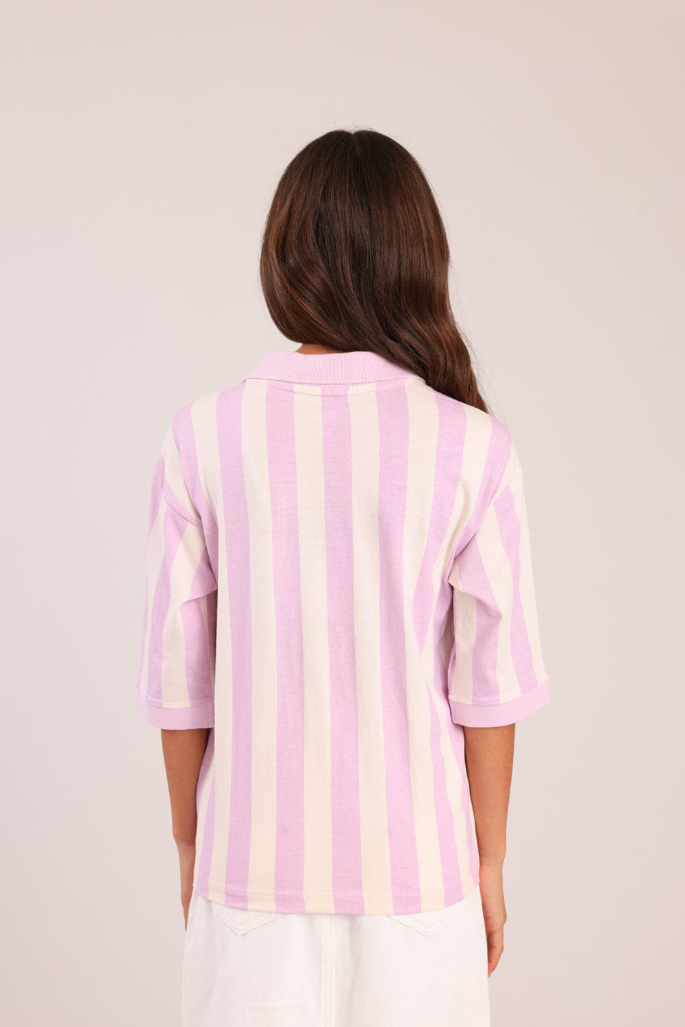 FOX בנות חולצה קצרה חולצה ממותגת סטיץ' דיסני חולצה ממותגת סטיץ' דיסני