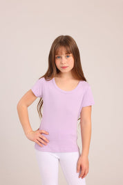 FOX בנות חולצה קצרה חולצת בייסיק קצרה חולצת בייסיק קצרה