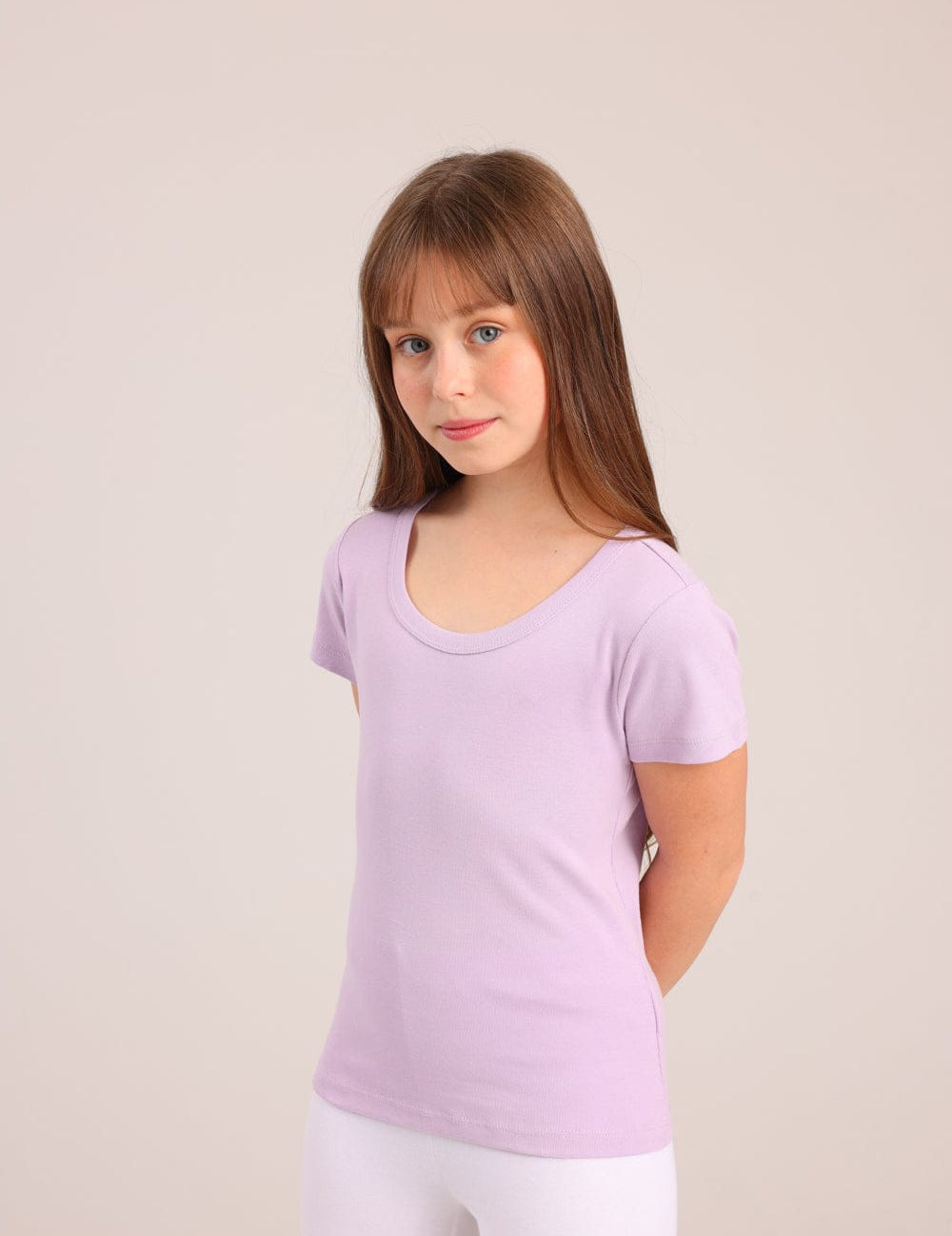 FOX בנות חולצה קצרה חולצת בייסיק קצרה חולצת בייסיק קצרה