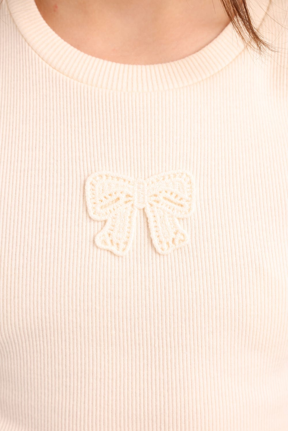 FOX בנות חולצה קצרה חולצת ריב עם הדפס חולצת ריב עם הדפס