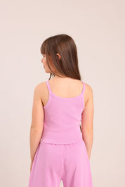 FOX בנות גופיה גופיית ריב גופיית ריב