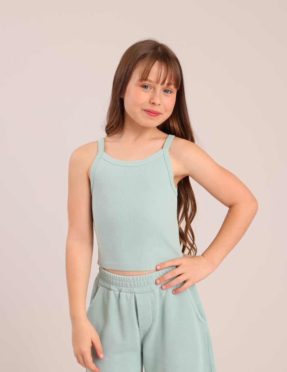 FOX בנות גופיה גופיית ריב גופיית ריב