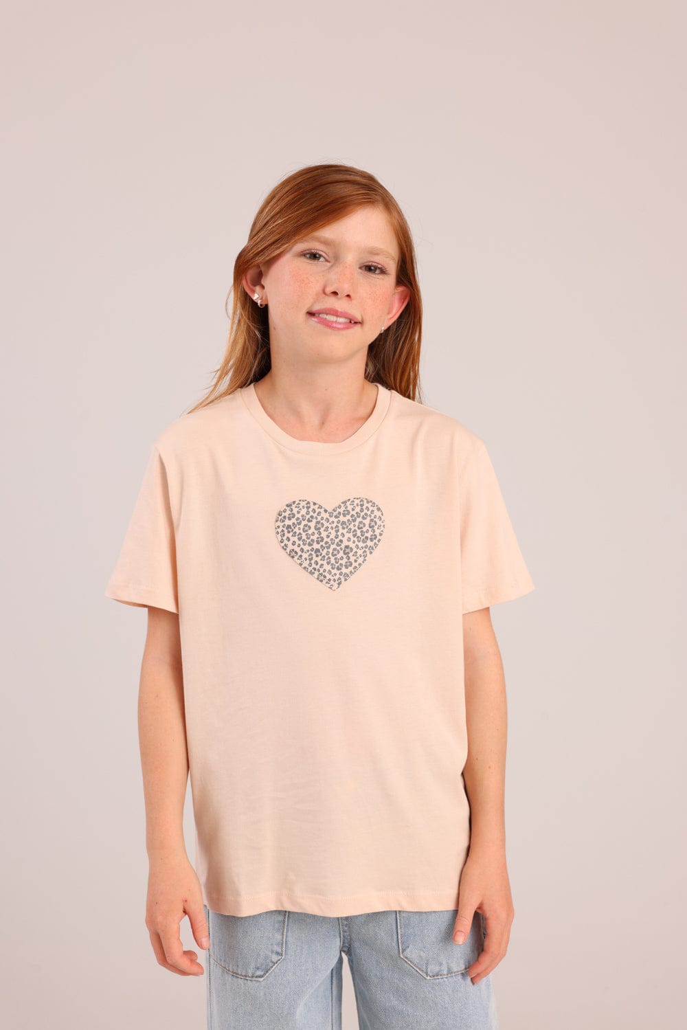 FOX בנות חולצה קצרה חולצה עם הדפס חולצה עם הדפס