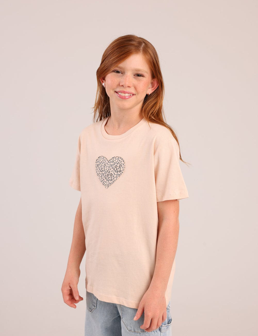 FOX בנות חולצה קצרה חולצה עם הדפס חולצה עם הדפס