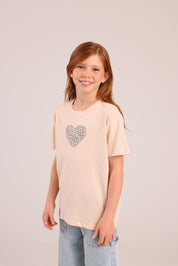 FOX בנות חולצה קצרה חולצה עם הדפס חולצה עם הדפס