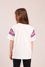 FOX בנות חולצה קצרה חולצה ממותגת סטיץ' דיסני חולצה ממותגת סטיץ' דיסני