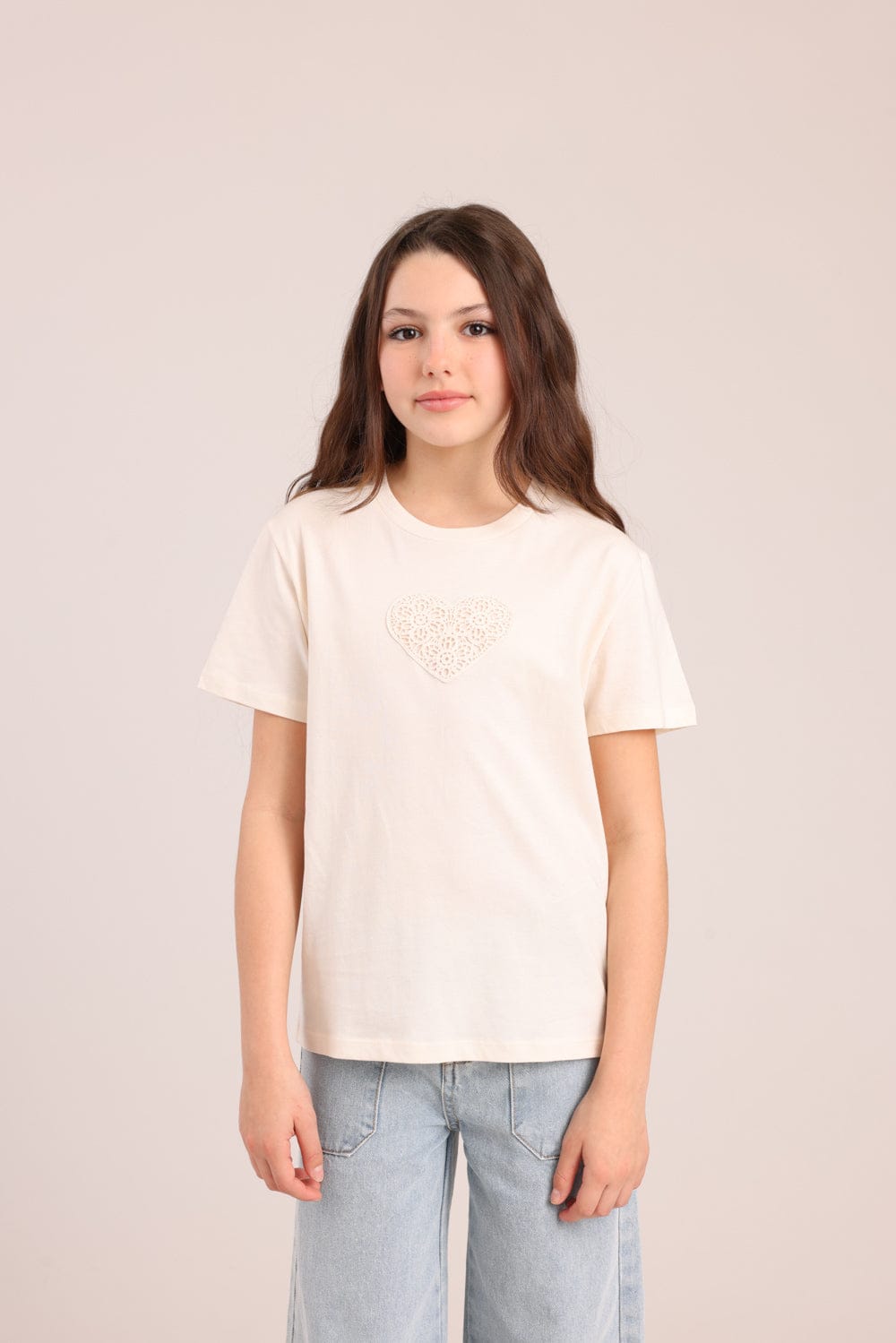 FOX בנות חולצה קצרה חולצה עם הדפס חולצה עם הדפס