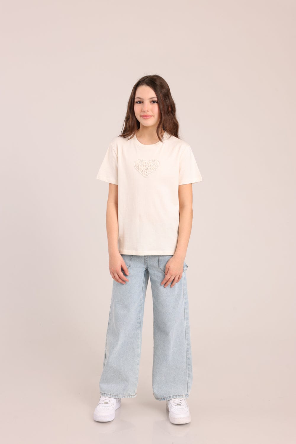 FOX בנות חולצה קצרה חולצה עם הדפס חולצה עם הדפס