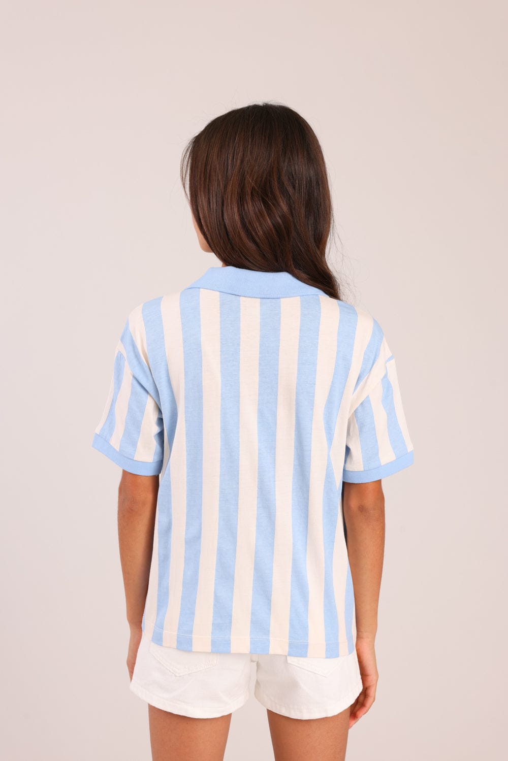 FOX בנות חולצה קצרה חולצה ממותגת סטיץ' דיסני חולצה ממותגת סטיץ' דיסני