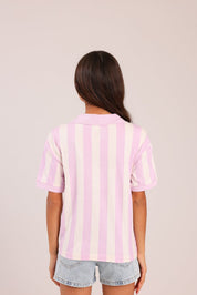 FOX בנות חולצה קצרה חולצה ממותגת סטיץ' דיסני חולצה ממותגת סטיץ' דיסני