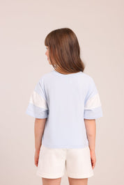 FOX בנות חולצה קצרה חולצה ממותגת NBA חולצה ממותגת NBA