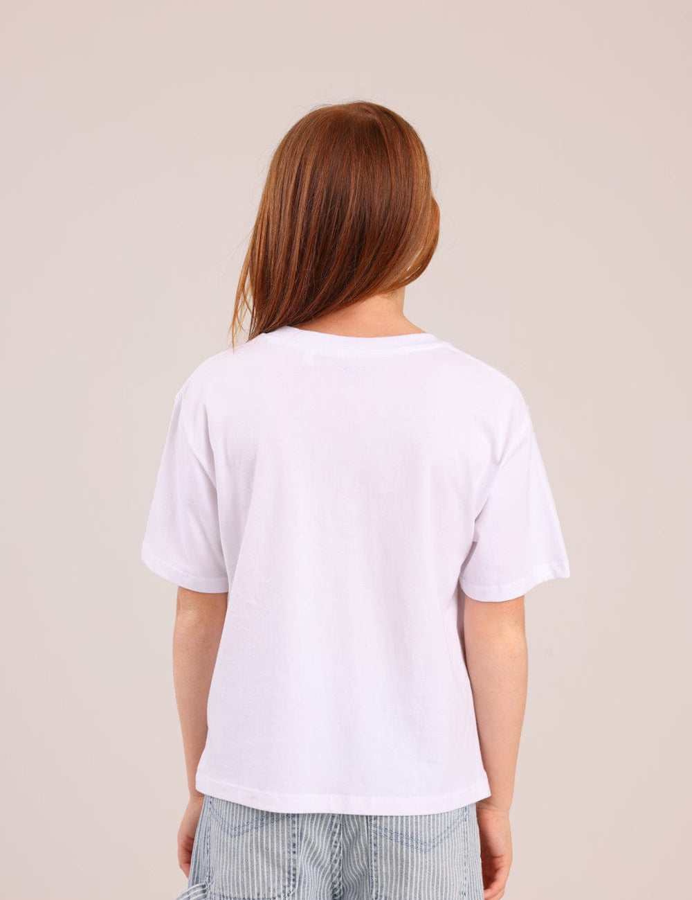 FOX בנות חולצה קצרה חולצה טריקו בייסיק חולצה טריקו בייסיק