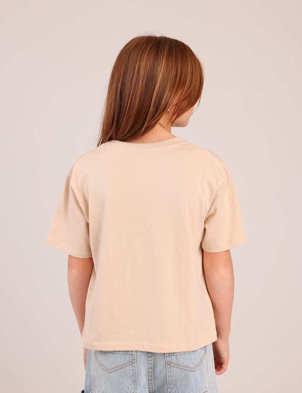 FOX בנות חולצה קצרה חולצה טריקו בייסיק חולצה טריקו בייסיק