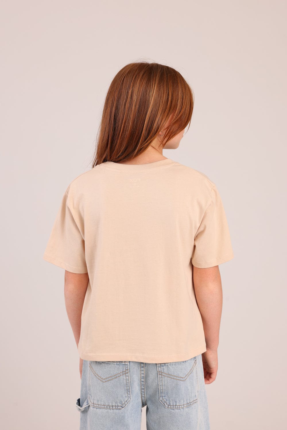 FOX בנות חולצה קצרה חולצה טריקו בייסיק חולצה טריקו בייסיק