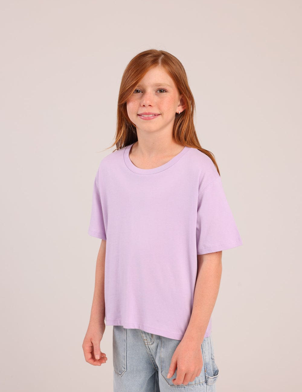 FOX בנות חולצה קצרה חולצה טריקו בייסיק חולצה טריקו בייסיק