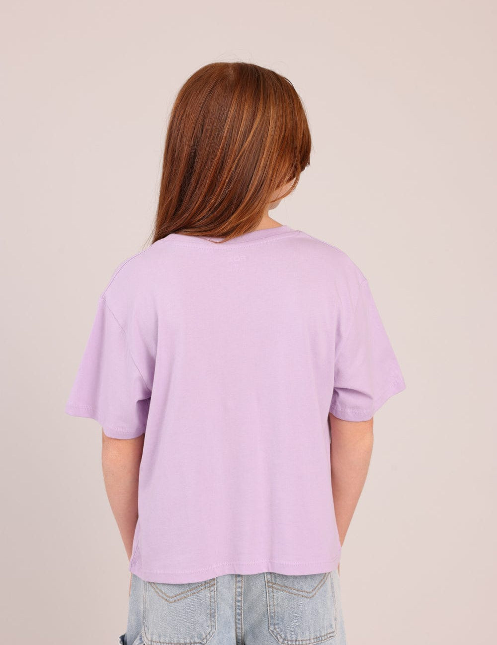 FOX בנות חולצה קצרה חולצה טריקו בייסיק חולצה טריקו בייסיק