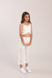 FOX בנות אחר גופייה עם כיווצים גופייה עם כיווצים