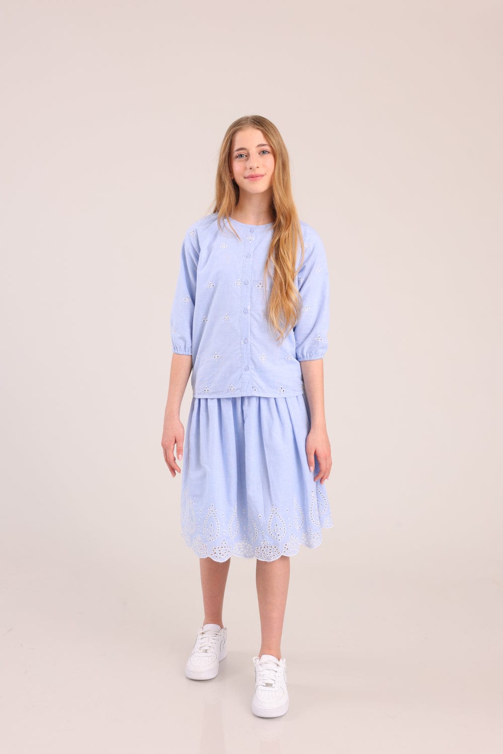 FOX בנות אחר חצאית רקומה חצאית רקומה