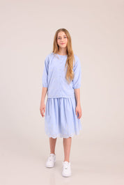 FOX בנות אחר חצאית רקומה חצאית רקומה