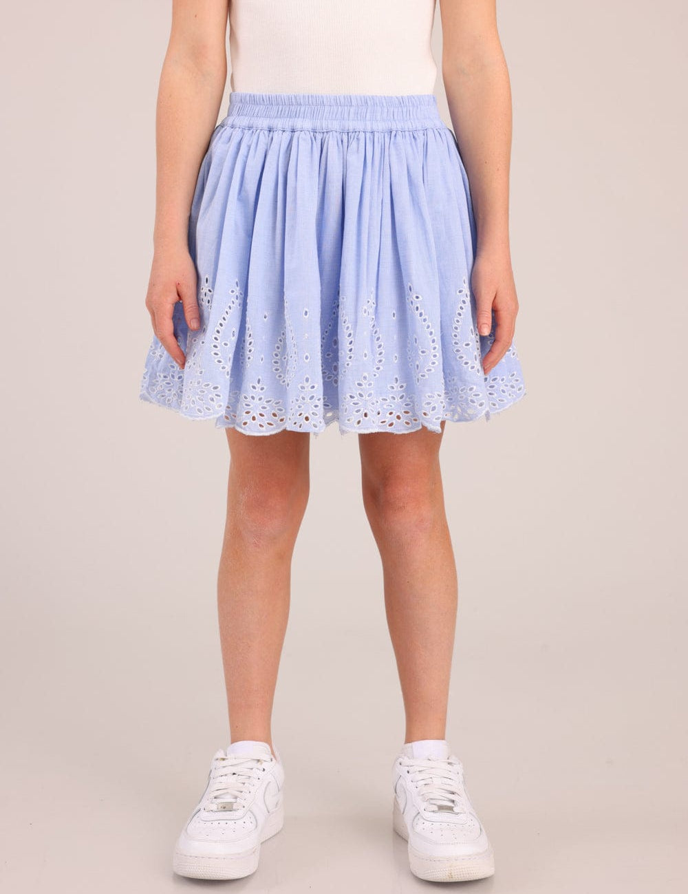 FOX בנות אחר חצאית עם רקמה חצאית עם רקמה