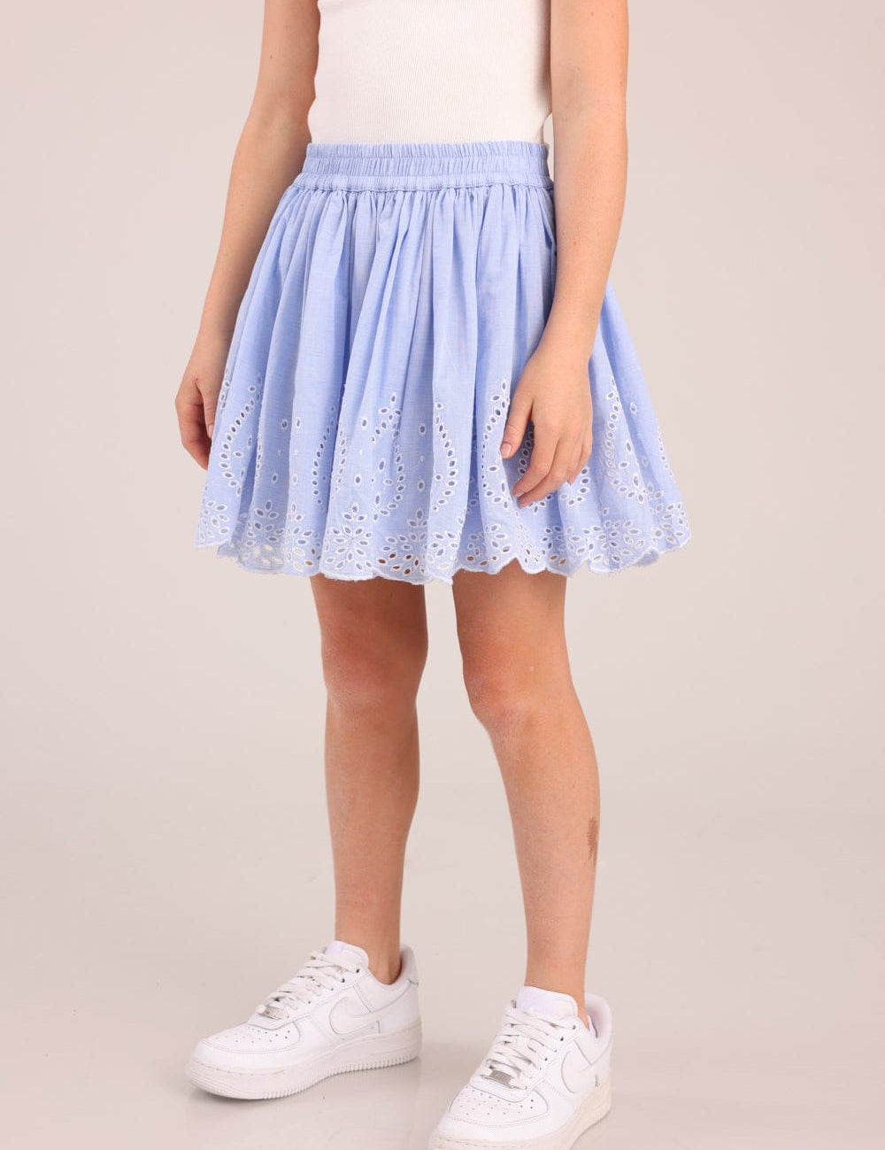 FOX בנות אחר חצאית עם רקמה חצאית עם רקמה