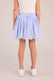 FOX בנות אחר חצאית עם רקמה חצאית עם רקמה