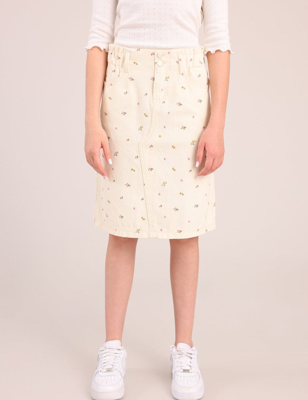 FOX בנות חצאית חצאית ג'ינס חצאית ג'ינס