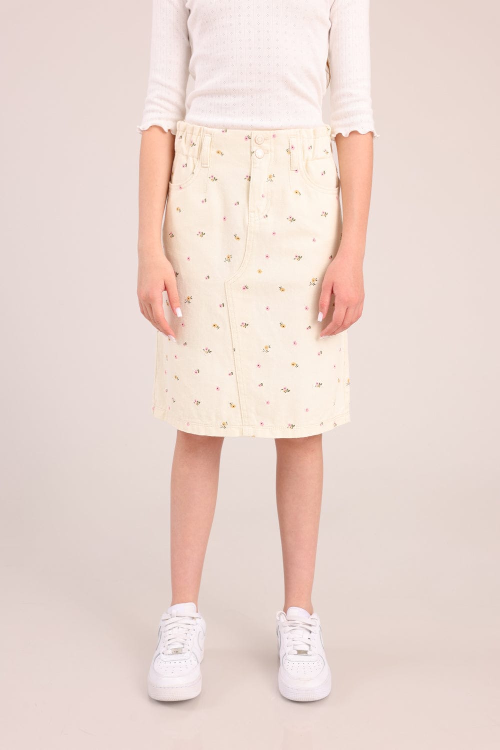 FOX בנות חצאית חצאית ג'ינס חצאית ג'ינס