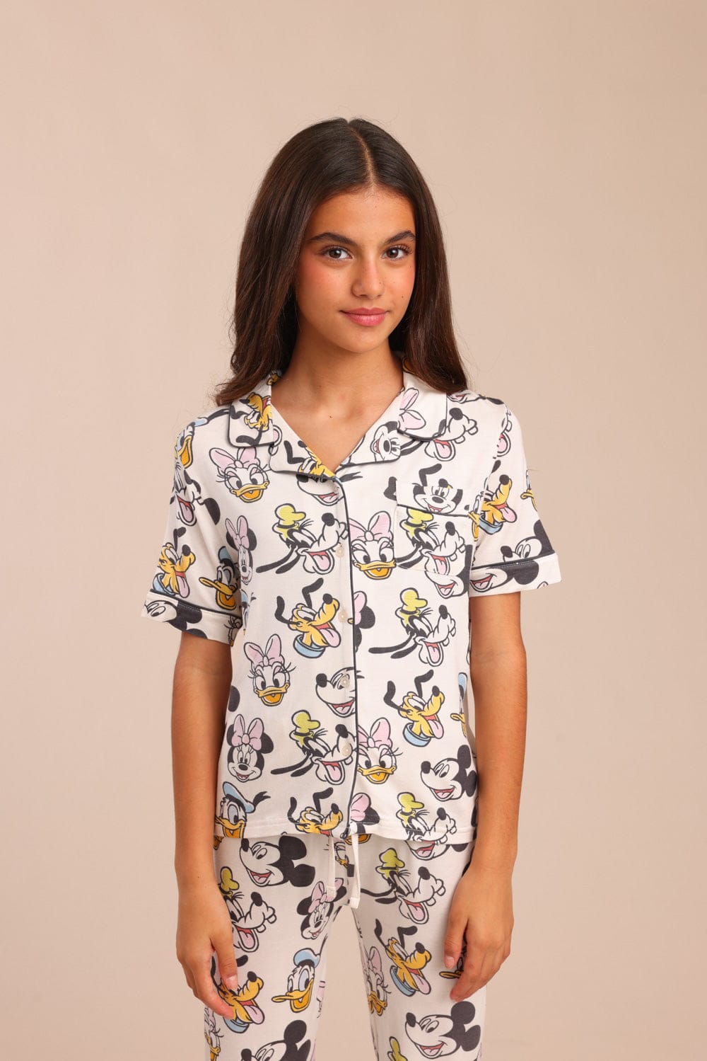 FOX בנות אחר פיג'מה ממותגת מיני מאוס דיסני פיג'מה ממותגת מיני מאוס דיסני