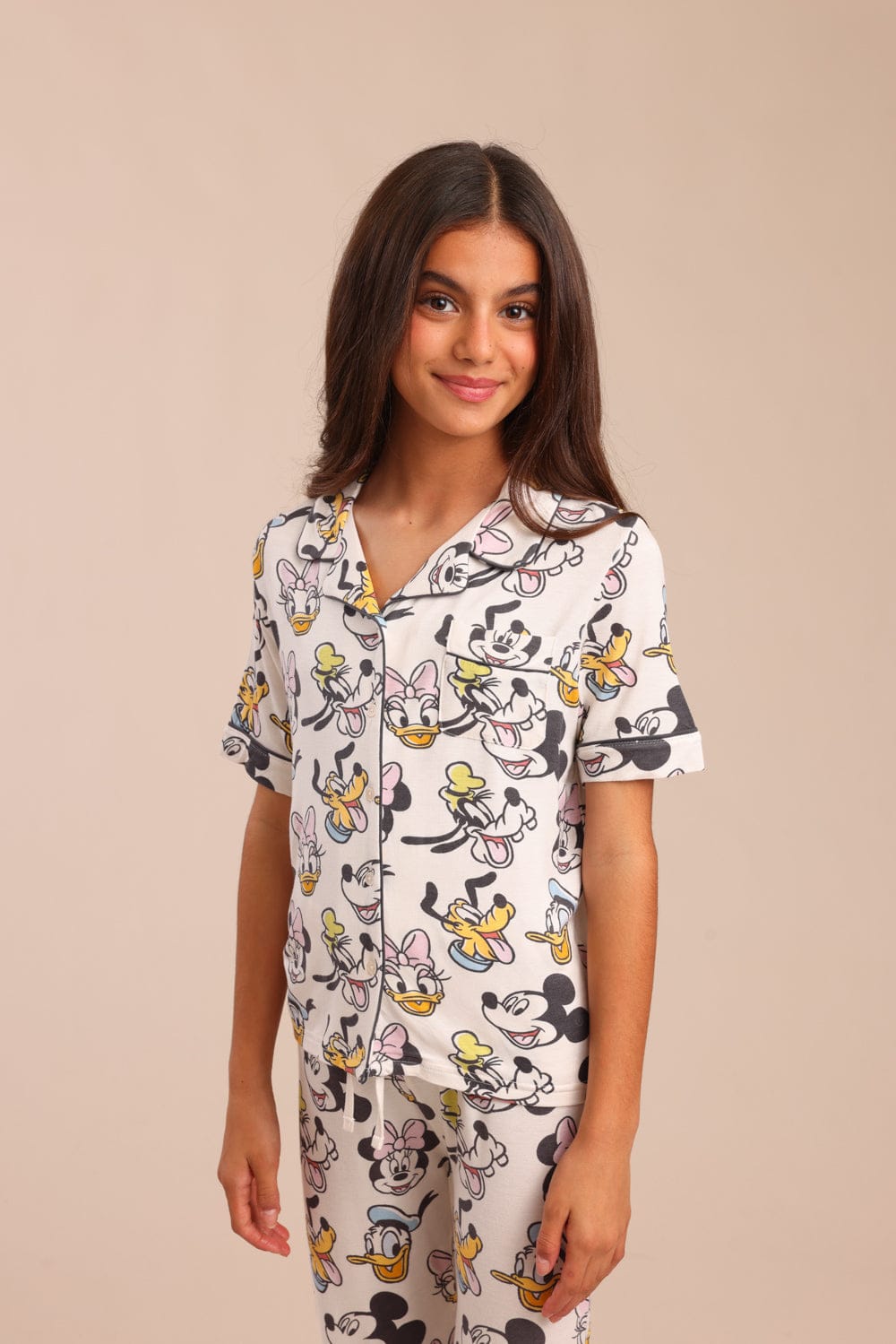 FOX בנות אחר פיג'מה ממותגת מיני מאוס דיסני פיג'מה ממותגת מיני מאוס דיסני