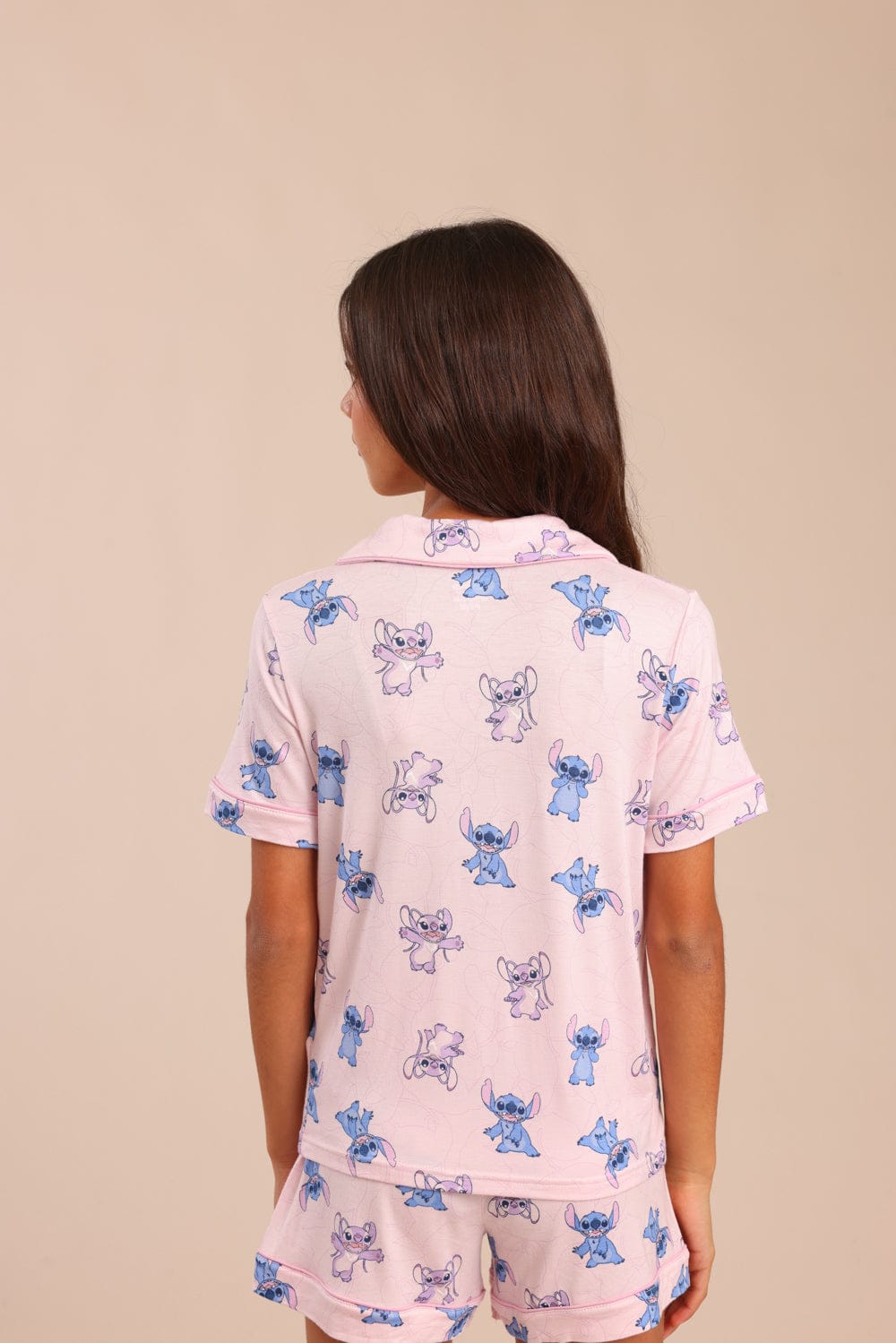 FOX בנות אחר פיג'מה ממותגת סטיץ' דיסני פיג'מה ממותגת סטיץ' דיסני