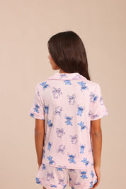 FOX בנות אחר פיג'מה ממותגת סטיץ' דיסני פיג'מה ממותגת סטיץ' דיסני