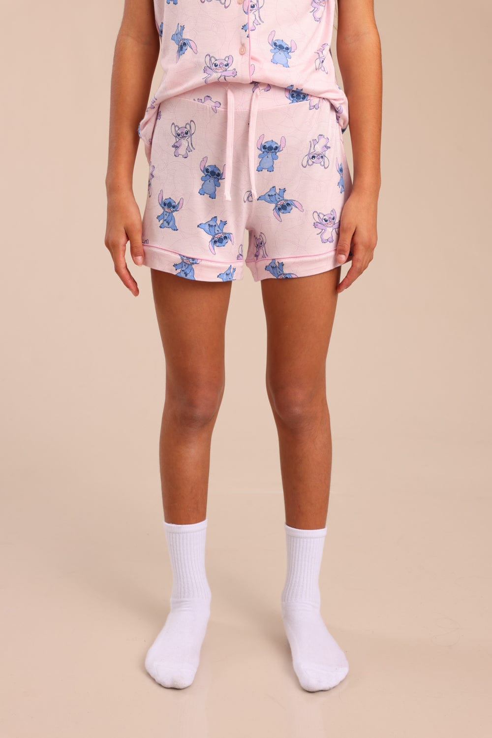 FOX בנות אחר פיג'מה ממותגת סטיץ' דיסני פיג'מה ממותגת סטיץ' דיסני