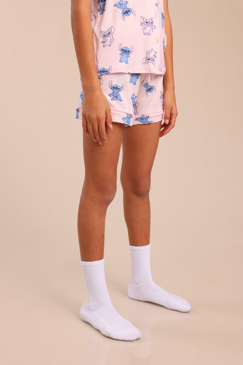 FOX בנות אחר פיג'מה ממותגת סטיץ' דיסני פיג'מה ממותגת סטיץ' דיסני