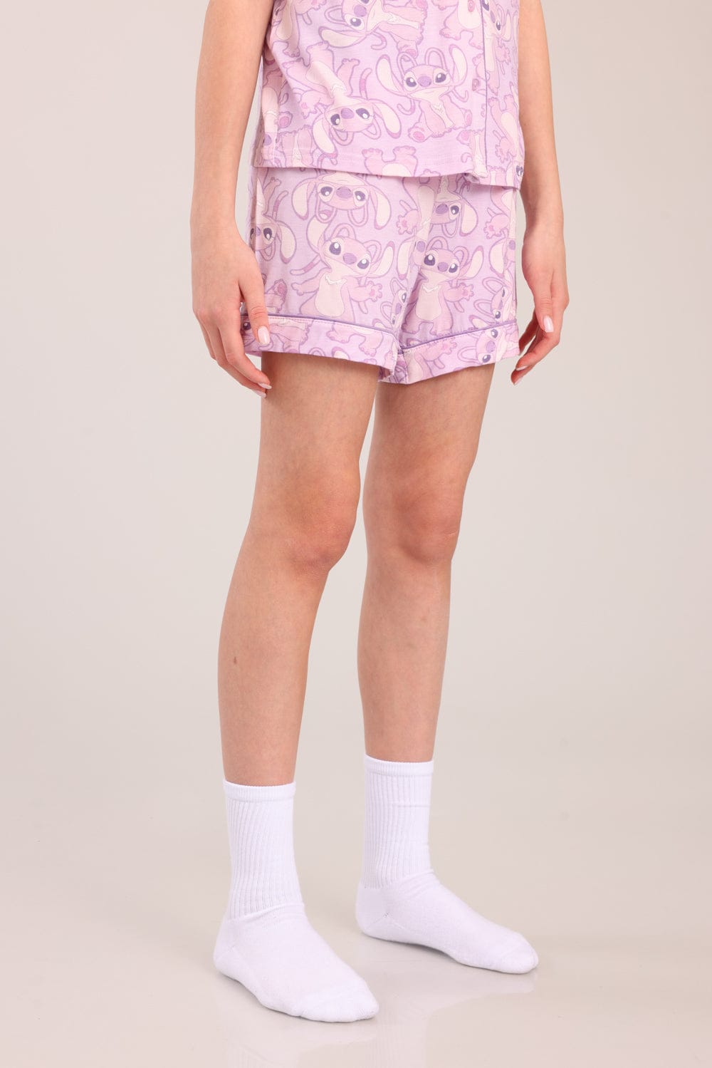 FOX בנות אחר פיג'מה ממותגת סטיץ' דיסני פיג'מה ממותגת סטיץ' דיסני