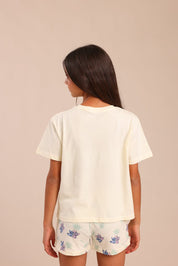 FOX בנות אחר פיג'מה ממותגת סטיץ' דיסני פיג'מה ממותגת סטיץ' דיסני