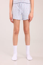 FOX בנות אחר פיג'מה עם הדפס פיג'מה עם הדפס