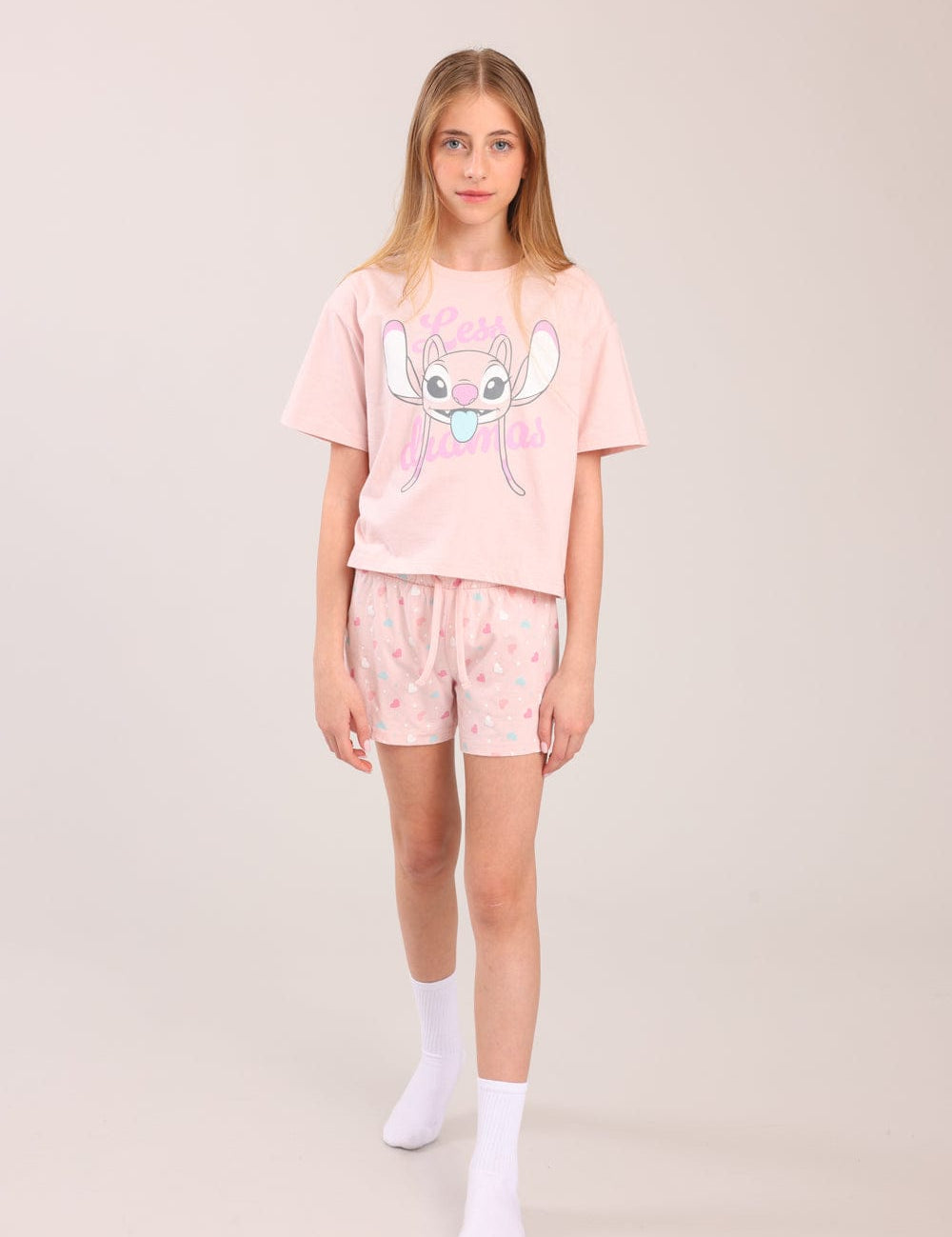 FOX בנות אחר פיג'מה ממותגת סטיץ' דיסני פיג'מה ממותגת סטיץ' דיסני