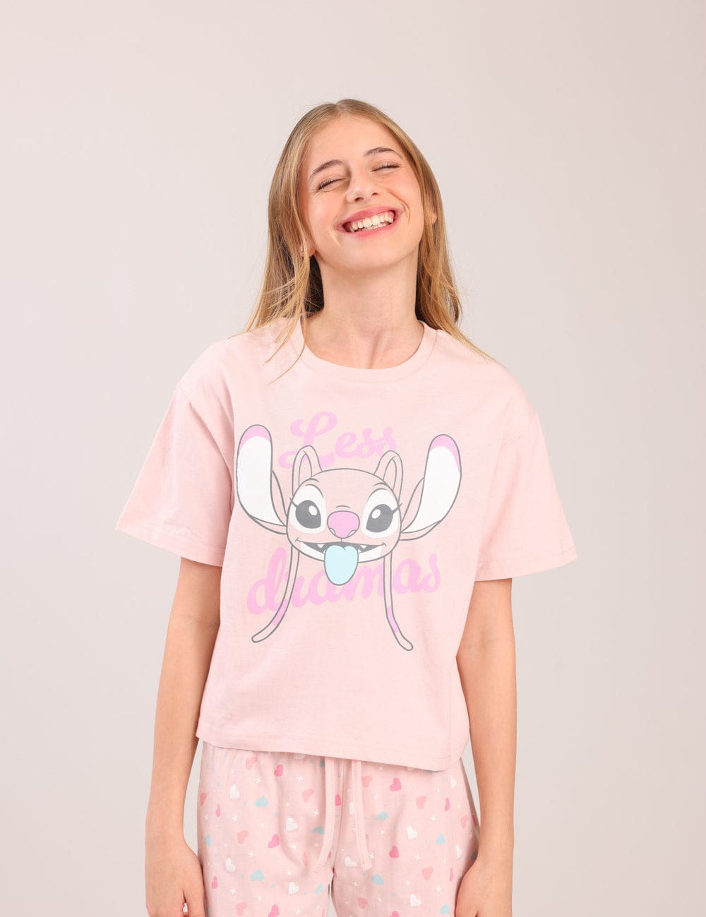 FOX בנות אחר פיג'מה ממותגת סטיץ' דיסני פיג'מה ממותגת סטיץ' דיסני