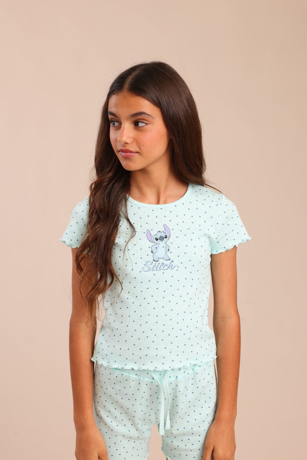 FOX בנות אחר פיג'מה ממותגת סטיץ' דיסני פיג'מה ממותגת סטיץ' דיסני