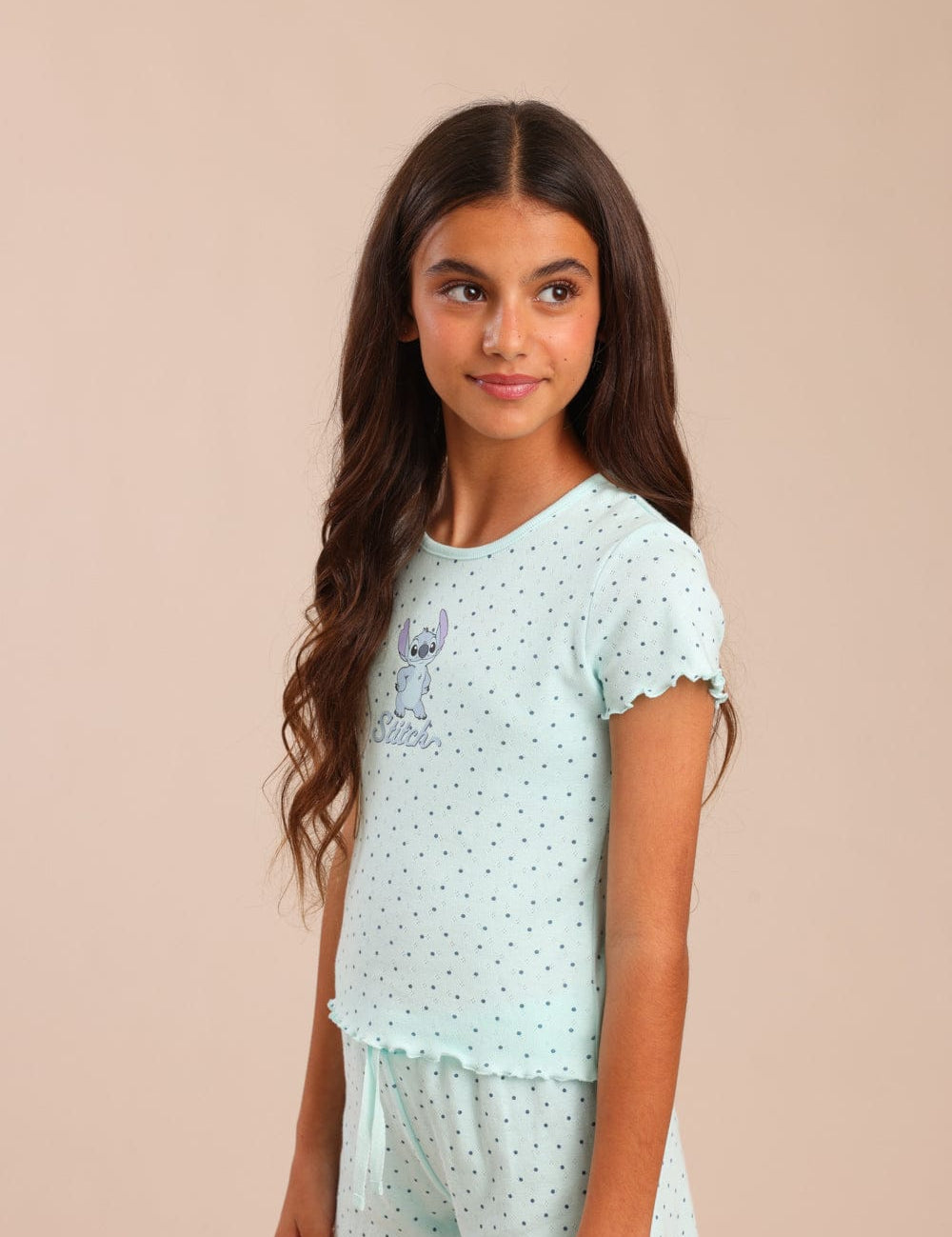 FOX בנות אחר פיג'מה ממותגת סטיץ' דיסני פיג'מה ממותגת סטיץ' דיסני