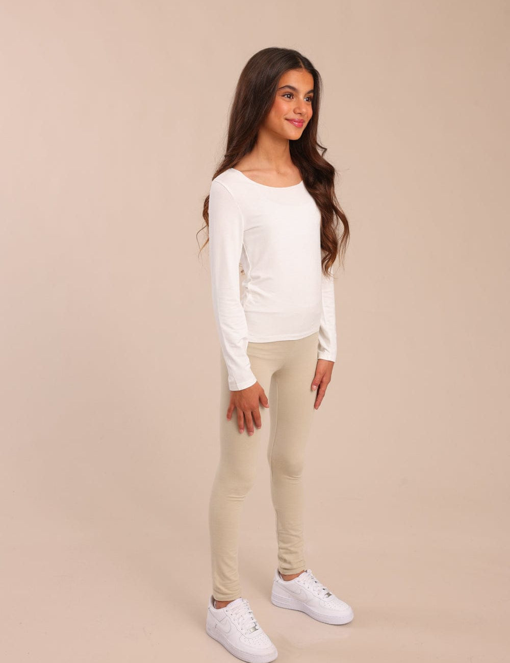 FOX בנות מכנסיים טייץ חלק טייץ חלק