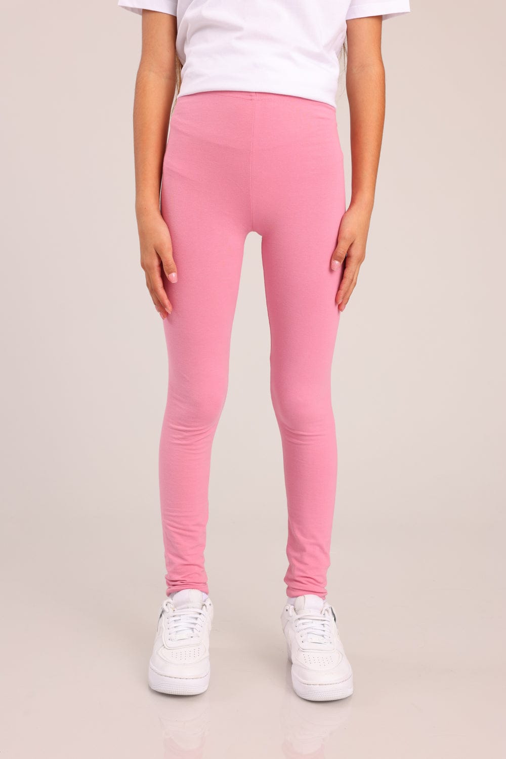 FOX בנות מכנסיים ארוכים טייץ ארוך חלק טייץ ארוך חלק