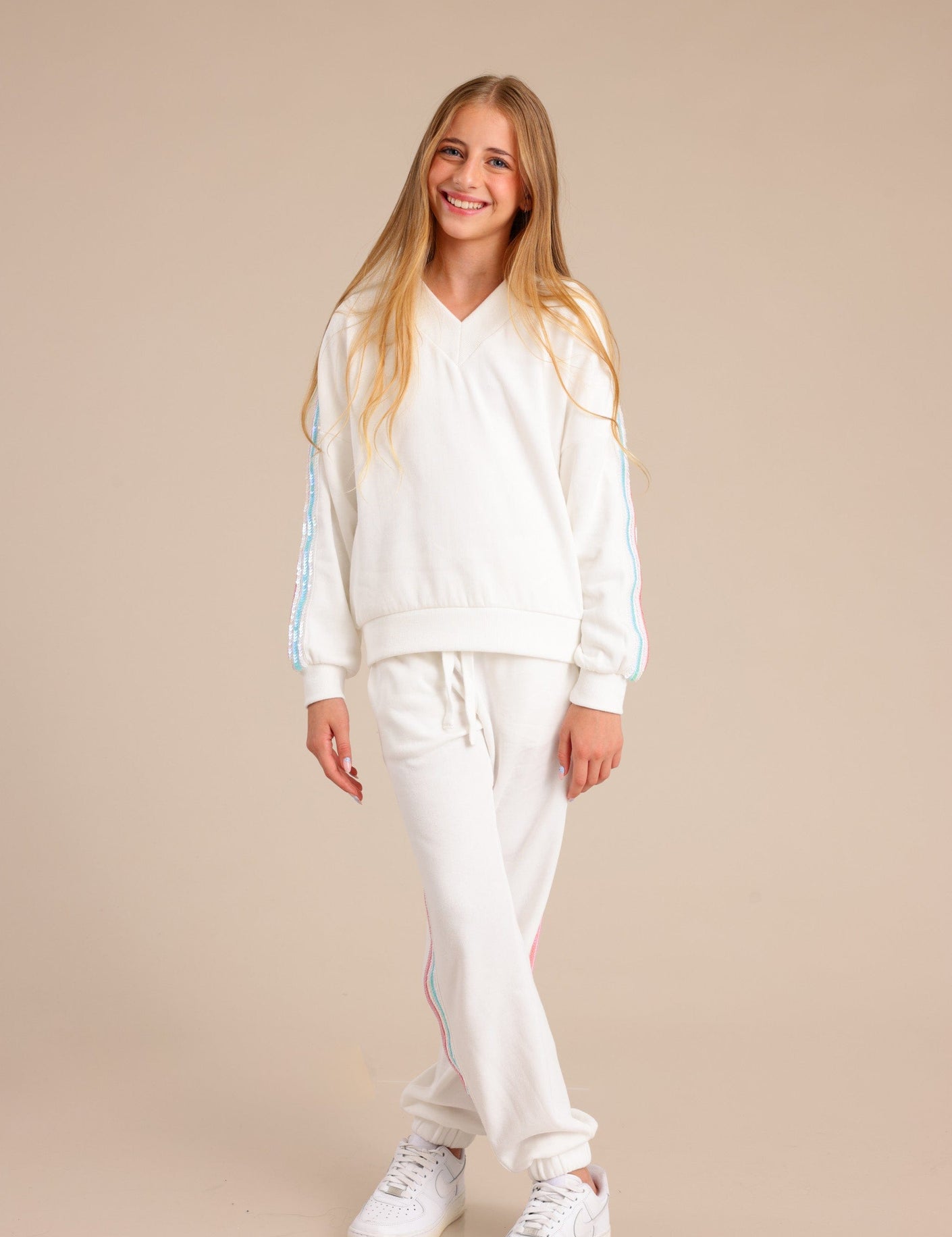 FOX בנות סריגים מכנסיים מכנסיים