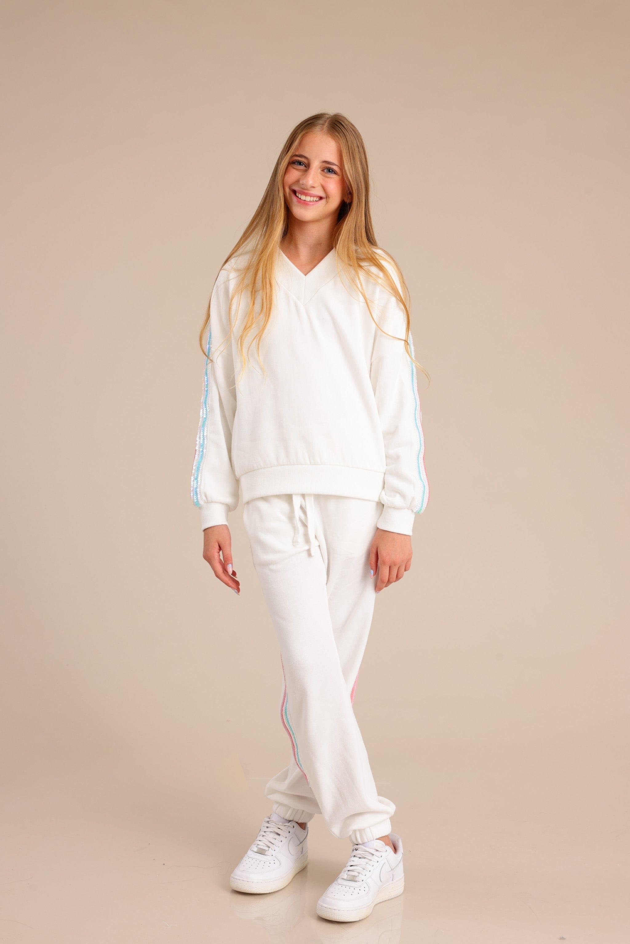 FOX בנות סריגים מכנסיים מכנסיים